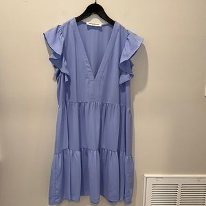 Amanda Uprichard periwinkle dress